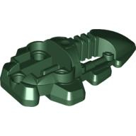 Lego noha chodidlo, tmavě zelená (4504531)
